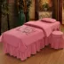 Cao cấp vẻ đẹp giường bao gồm bốn bộ châu Âu mục vụ gió vẻ đẹp salon vật lý trị liệu massage giường bao gồm vẻ đẹp giường bốn bộ