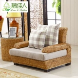 Виноградные стул диван -хар -лозы Комбинированная гостиная Комбинация Пять кусочков ротанного искусства бамбук Индонезия Импортированная мебель из ротанга TD TD