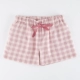 Đồ ngủ nam quần short mùa hè Nhật Bản hai lớp gạc kẻ sọc quần nhà giản dị cotton lỏng Đồ ngủ của phụ nữ mỏng có thể được mặc bên ngoài - Quần tây