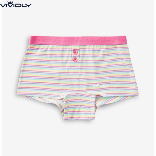 Spot n*Xt Girl Underwear 2019 Осенний цветочный цвет одноразового рисунка детские брюки для четырех человек (2-16 лет)