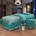 Mới in ấn vẻ đẹp giường bao gồm bốn bộ thẩm mỹ viện châu Âu massage trị liệu giường đặt bốn mùa chung khuyến mãi đặc biệt cung cấp