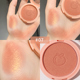 Jill Leen Blush Ánh sáng cao Tích hợp Tấm Kem Orange Bean Sand Color Nude Makeup Natural Sun Red 01 # Pink Silkworm màu mắt 3ce