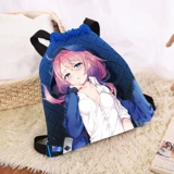 Оригинальные аниме -игры Shang Meng's Momo Ark Blue Venom вокруг Otakus и других отакусов и ждать рукавого рукава наволочки с длинной полосой подушкой