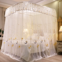 Пылезащитная москитная сетка домашнего использования для кровати для принцессы, с вышивкой