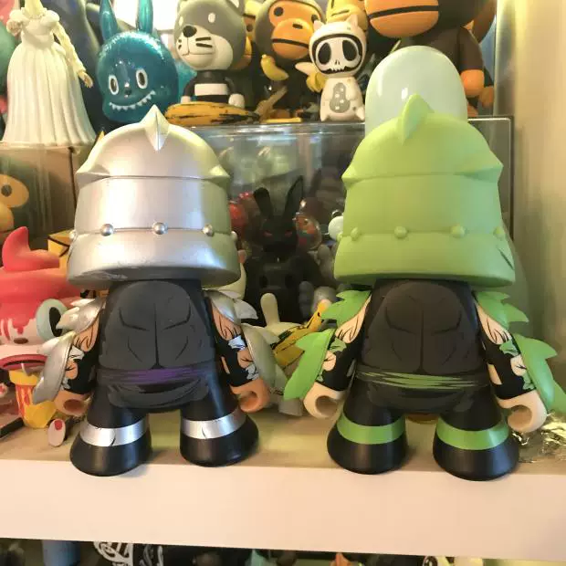 Очистить Tide Play Kidrobot Tmnt Шреддер Большой Злой Ниндзя Черепашка 8-дюймов