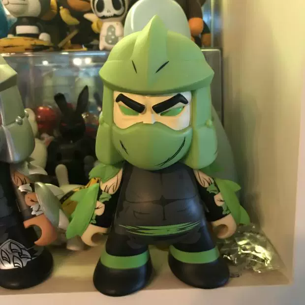 Очистить Tide Play Kidrobot Tmnt Шреддер Большой Злой Ниндзя Черепашка 8-дюймов