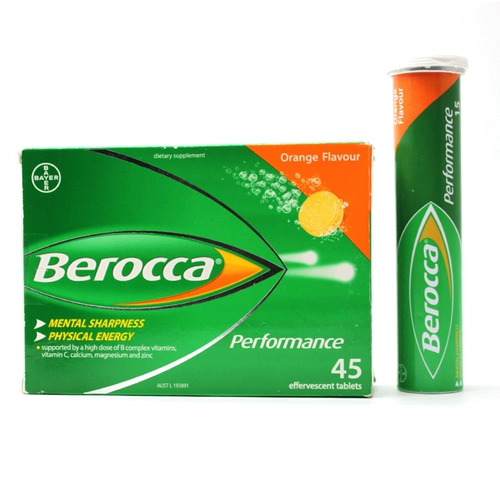 Австралия Bayer Berocca Vitamin C+B публично Teng Ship VC Mango Orange 15 Таблетки/поддержка