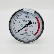 Heshan Yushan cụ trục chống sốc đồng hồ đo áp suất YN100Z áp suất nước phong vũ biểu đo áp suất dầu 1.6mpa máy đo chân không