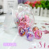 Pig Peggy Gold Sand Ring Frozen Children Phim hoạt hình Ngày của cô gái Quà tặng sinh nhật Long lanh Dây tóc nhẫn đôi pnj Nhẫn