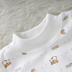 Bộ đồ lót bé trai cotton mùa xuân và mùa thu mỏng phần cổ cao trẻ em quần áo mùa thu bé gái áo len cotton mùa đông ấm áp đồ bé gái Quần áo lót