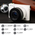 Polaroid Polaroid thông minh micro đơn điện chống ngược máy ảnh kỹ thuật số iM1836 kit Android WiFi đích thực máy ảnh canon SLR cấp độ nhập cảnh