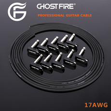 Кабель для гитары ghost fire免焊接单块线gf-l效果器吉他贝斯键盘乐器连接线成品