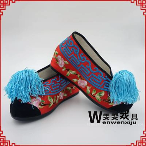 Играть в туфли и драму Hua Dan Color Shoes, High Emelcodery Shoes, драматические принадлежности, цветные туфли, женские туфли, женские туфли и цветные туфли с плоской подошвой