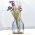 Bình thủy tinh đơn giản sáng tạo hình bát giác Mô phỏng hoa khô hoa phong phú tre cắm hoa Phòng khách trang trí trang trí - Trang trí nội thất cách trang trí phòng ngủ nhỏ Trang trí nội thất