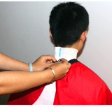 Парикмахерский воротничок для парикмахерских, одноразовый водонепроницаемый шарф, с защитой шеи