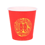 Маленькая праздничнная одноразовая чашка, бокал, дракон и феникс
