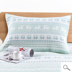 Mặt gạc mềm và thoáng khí 2 miếng làm tăng độ dày cotton đôi bông 抌 帎 khăn gối bông - Khăn gối Ý tưởng từ khóa Khăn gối