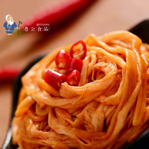 Wanliang ест свои острые грибы Enoki 40G острые грибы красного масла, чтобы съесть еду и гарниры, офисные закуски