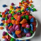 Красочный ткань для полировки, аквариум, цветочный горшок, цветной песок