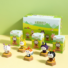 Куклы/ украшения/детали miniso名创优品长草颜团子系列zoo party盲盒top toy卡通潮玩摆件 Minison