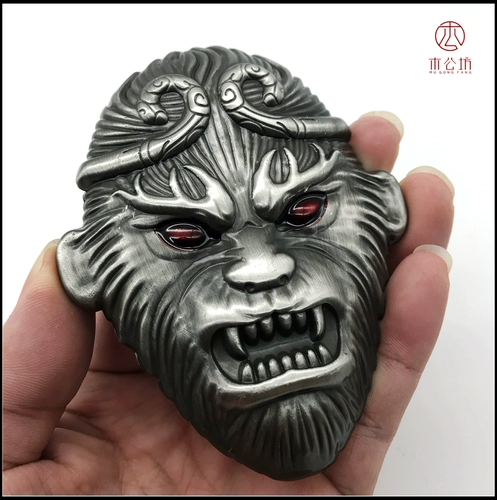 Мугфанг борьба с буддой ци Тиан да Шенгмей Король Король Солнце Вуконг Металлический Металлический Метрополитен Мотоцикл Пост