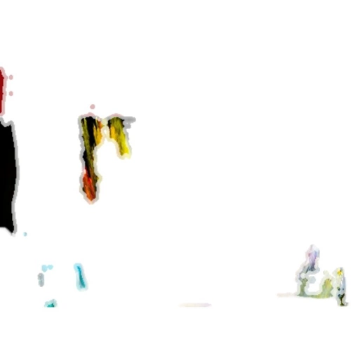 Цветная рука фотография с красочным порошком кукурузного крахма