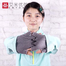 Перчатки для йоги Профессиональный хлопок пот-абсорбент