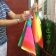 Танцевальная бамбуковая доска цветное квадратное полотенце B+сумка