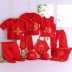 Xia Chun mới sơ sinh lớn màu đỏ 10 piece hộp quà tặng năm mới bé món quà