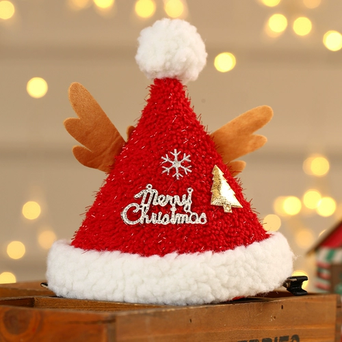 Рождественская большая милая креативная заколка для волос, детская человеческая голова для взрослых, ободок, шпильки для волос, аксессуар для волос, подарок на день рождения