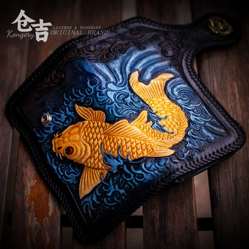 Длинный бумажник подходит для мужчин и женщин с молнией, кожаная маленькая сумка клатч, из натуральной кожи