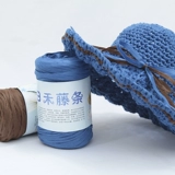 Шерстяная плетеная шапка, лента ручной работы, плетеный крючок для вязания