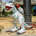 Điều khiển từ xa khủng long đồ chơi quá khổ thông minh robot sạc lửa thở Tyrannosaurus động vật mô phỏng cậu bé con