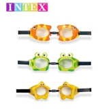 INTEX Детские увлекательные водонепроницаемые очки для плавания без запотевания стекол, дайвинг