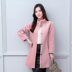 2018 new fur coat cừu sheared coat của phụ nữ phần dài len chống mùa giải phóng mặt bằng khuyến mãi tóc thật một áo khoác lót lông cừu Faux Fur