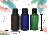 Матовая бутылочка для эфирных масел, глянцевая косметическая бутылка, 50 мл