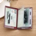 Đường sắt làm việc giấy phép da nhân viên đường sắt thẻ bìa vỏ bảo vệ giấy chứng nhận làm việc da trường hợp chủ thẻ gói thẻ gói tài liệu