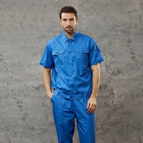 Хлопковый летний комбинезон, тонкий лонгслив подходит для мужчин и женщин для работы