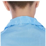 Анти -электростатическое покрытие защитная одежда для пыли -Проницаемое покрытие. Очищающая одежда. Антистатическая нет -неплочная униформа.