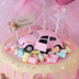 Cô gái dễ thương Pink Heart Beetle Car Party Trang trí bánh trang trí Sinh nhật Trang trí bánh sinh nhật - Trang trí nội thất trang trí phòng khách nhà cấp 4 Trang trí nội thất