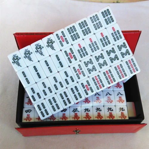 Горячие продажи живописные места бутик -бутик турист Маджонг портативный мини -мини -махджонг