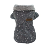 Милый флисовый зимний наряд маленькой принцессы, осенний