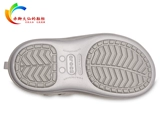 Crocs, зимние удерживающие тепло кроксы на плоской подошве, средней длины