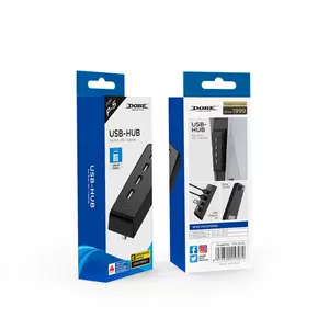 DOBE оригинальный PS5 USB 2.0 HUB, разветвитель, удлинитель передачи, преобразователь зарядного концентратора P5