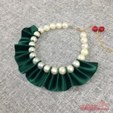 Красочные цветные кружевные жемчужные ошейники ошейник