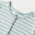 Nhật bản Scorpio Knit Ngắn Tay Áo Nhà Dịch Vụ Đặt Phụ Nữ Bông Mùa Hè Stripes Đồ Ngủ Nam Giới và Phụ Nữ Các Cặp Vợ Chồng Cotton Hai mảnh bộ