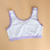 Cô gái áo ngực trường tiểu học vest sling 10 bông phát triển thời gian 12 cô gái bông thể thao vest- phong cách phim hoạt hình mỏng Áo ngực ren
