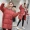 Chống mùa bán xuống bông đệm phụ nữ áo khoác dày kích thước lớn bánh mì quần áo bông áo khoác Hàn Quốc phiên bản của phần dài của bông áo 200 kg áo khoác nữ phao