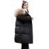 Chống mùa bán xuống bông đệm phụ nữ áo khoác dày kích thước lớn bánh mì quần áo bông áo khoác Hàn Quốc phiên bản của phần dài của bông áo 200 kg áo khoác nữ phao Bông