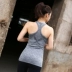 Áo thun yoga co giãn nhanh cho nữ thể dục chạy bộ áo ngực với áo lót ngực thoáng khí top 0,2kg mua thảm tập yoga Yoga